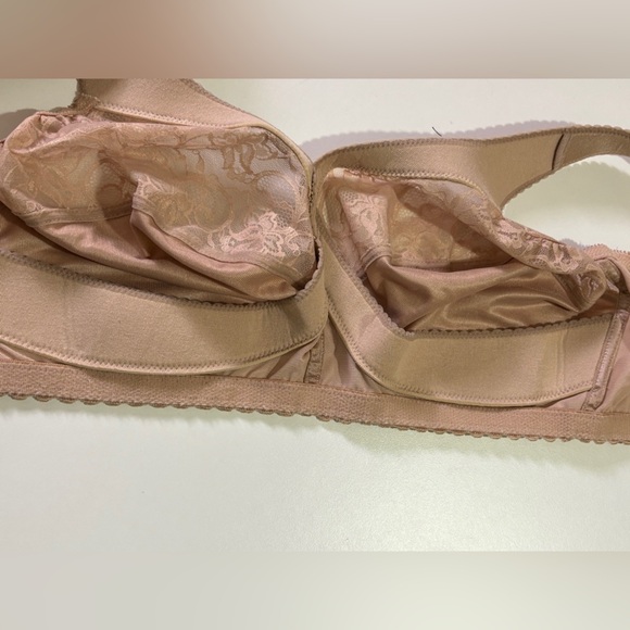 Glamorise Blush Nude MagicLift Original Support Full Coverage Wireless Bra 38G - Picture 7 of 9